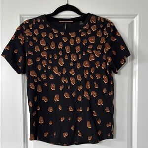 Scotch & Soda Cheetah Print Tee